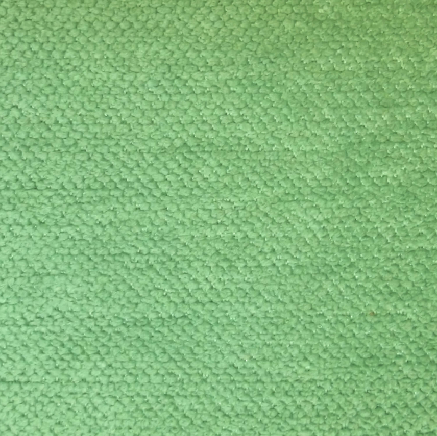 Arden Aquaclean Chenille Upholstery Fabric in Celadon