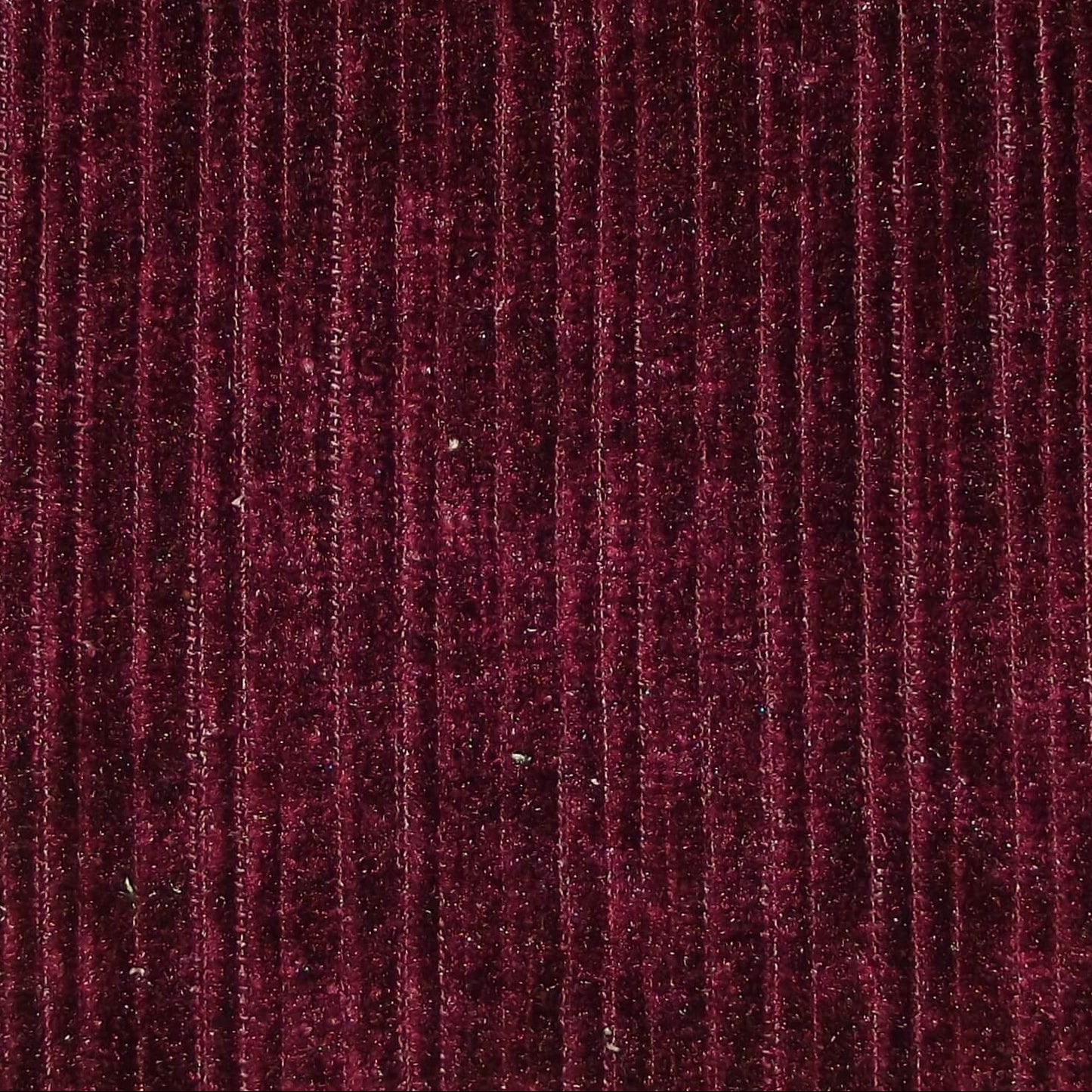 Ashbourne Ribbed Upholstery Velvet Bordeaux