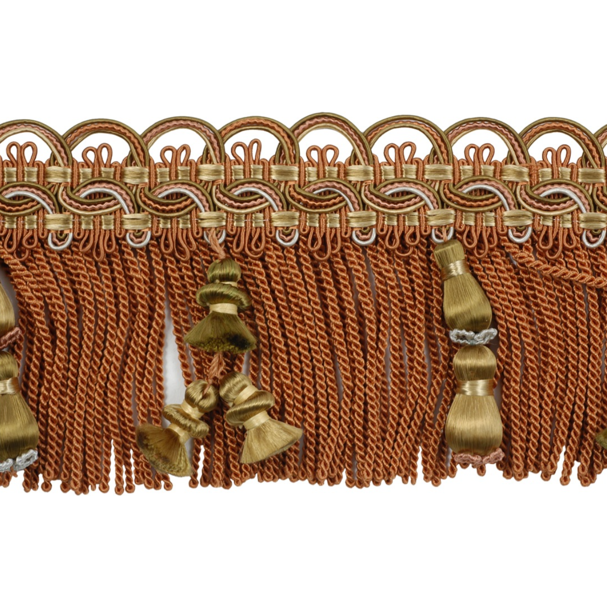 Atelier Tassel Fringe 95mm Trim Bronze