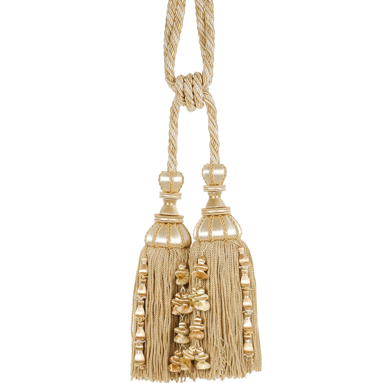 Atelier Two Tassel Tie Back Champagne