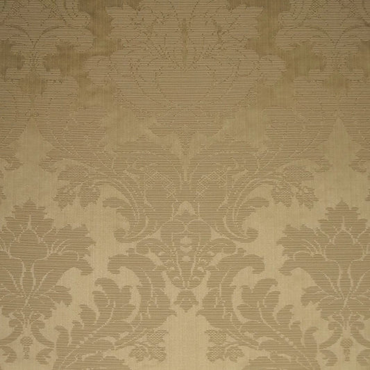 Blenheim Damask Medallion Cream Fabric