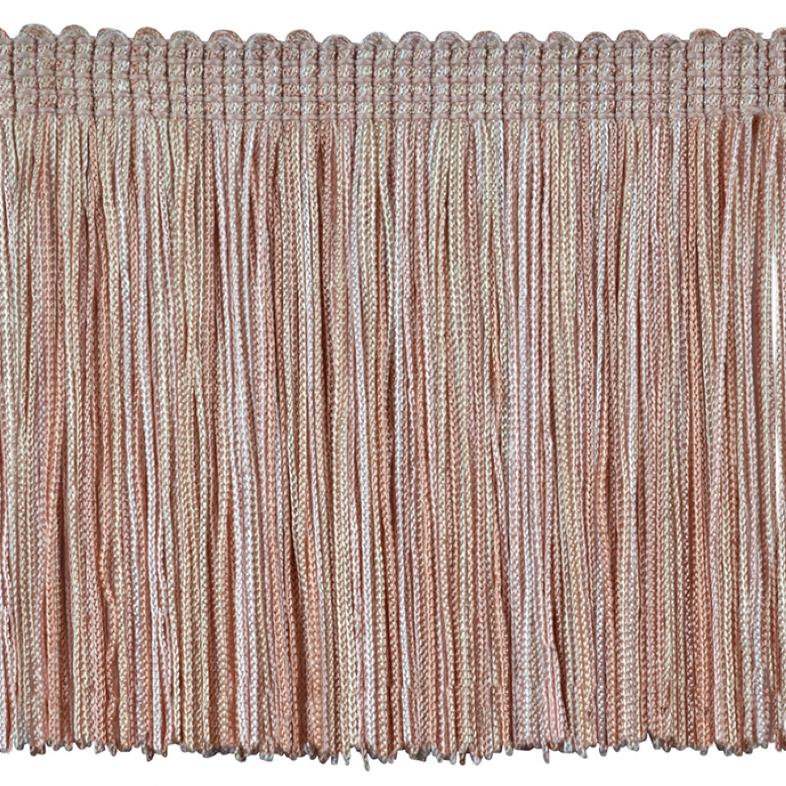 Balletto Chainette 10cm Fringe Trim Pale Rose