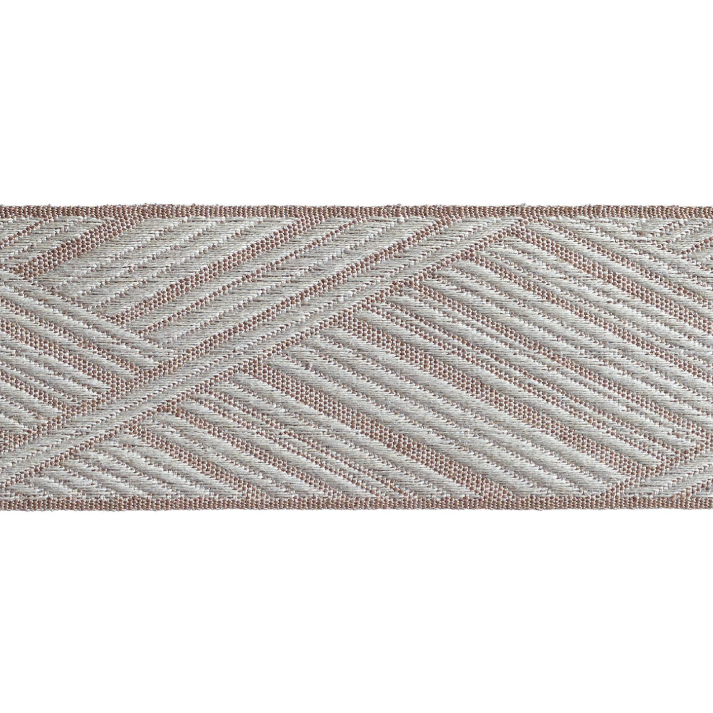 Baya Border Braid 60mm Trim Truffle