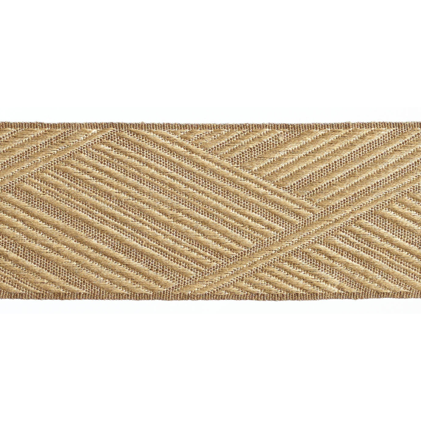 Baya Border Braid 60mm Trim Wheat