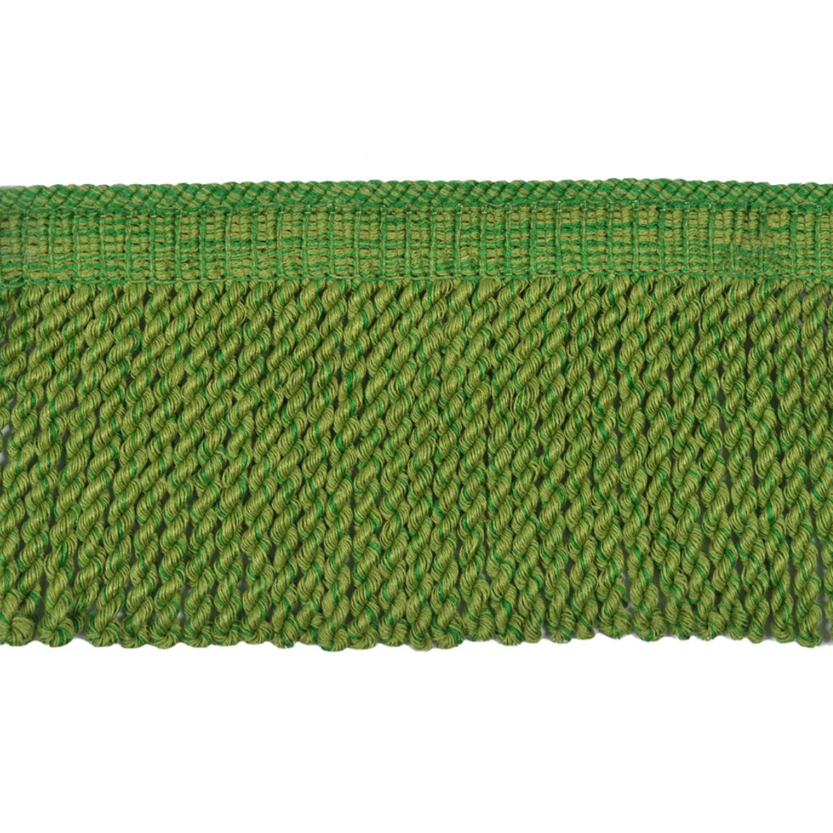 Baya Bullion Fringe 12cm Trim Pistachio