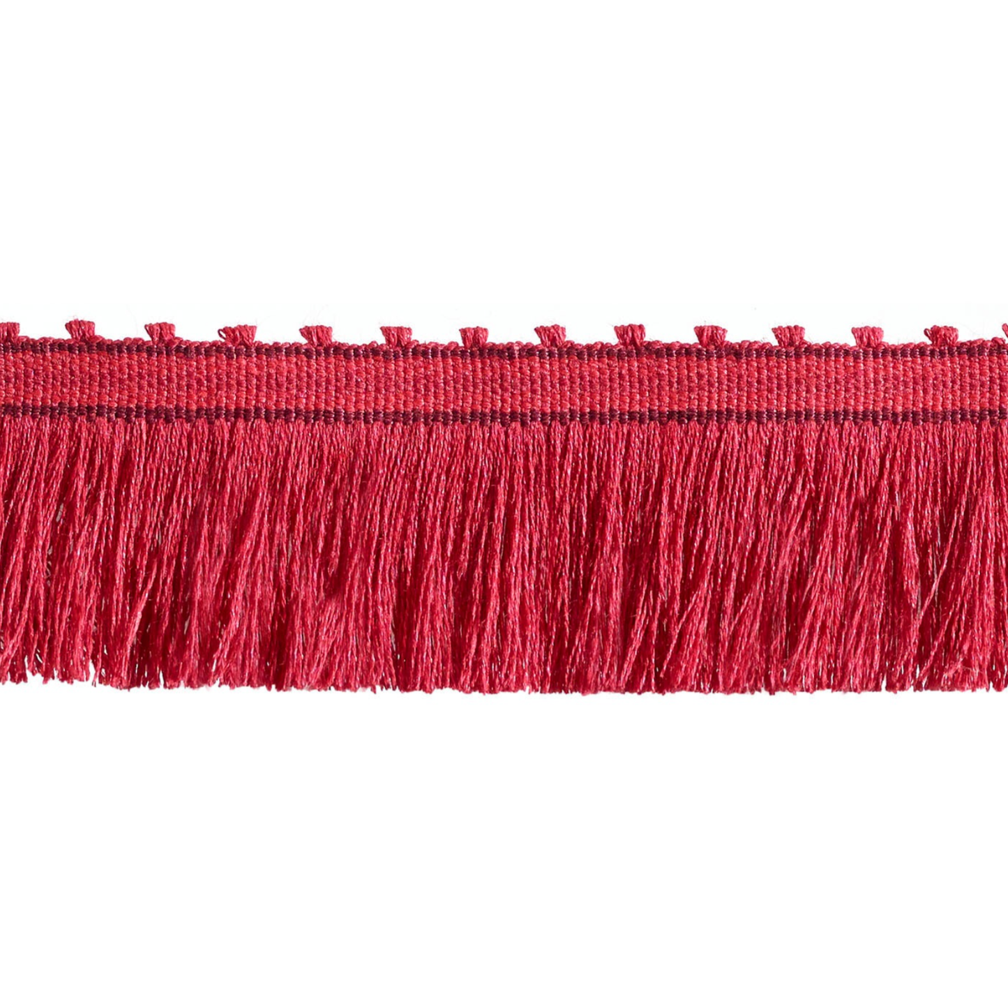 Baya Cut Fringe 45mm Trim Pomegranate