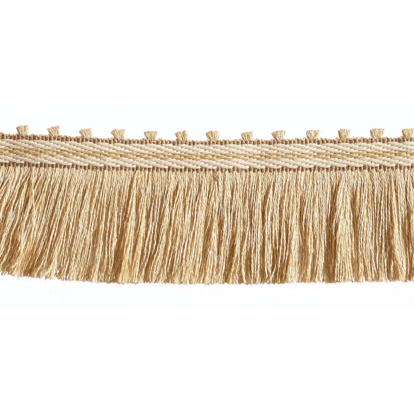 Baya Cut Fringe 45mm Trim Wheat