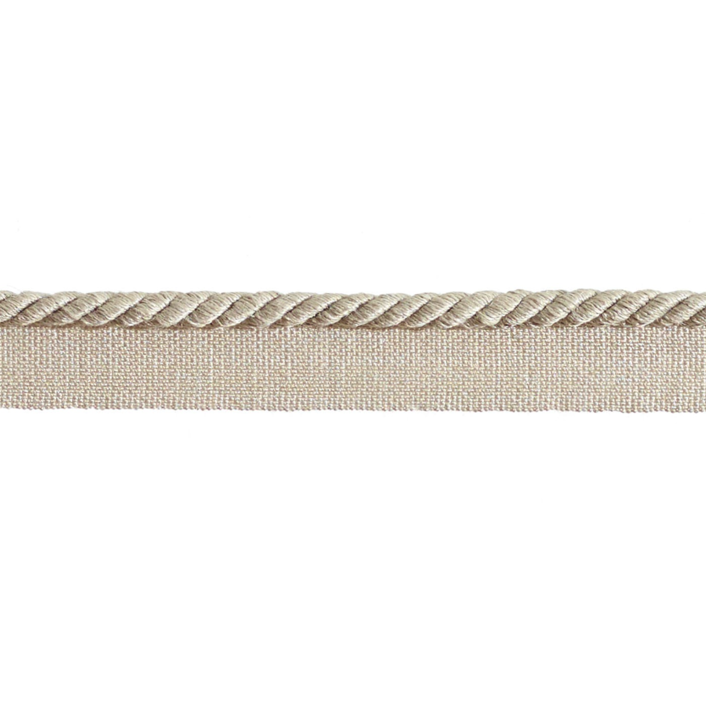 Baya Lip Cord 5mm Trim Pale Stone