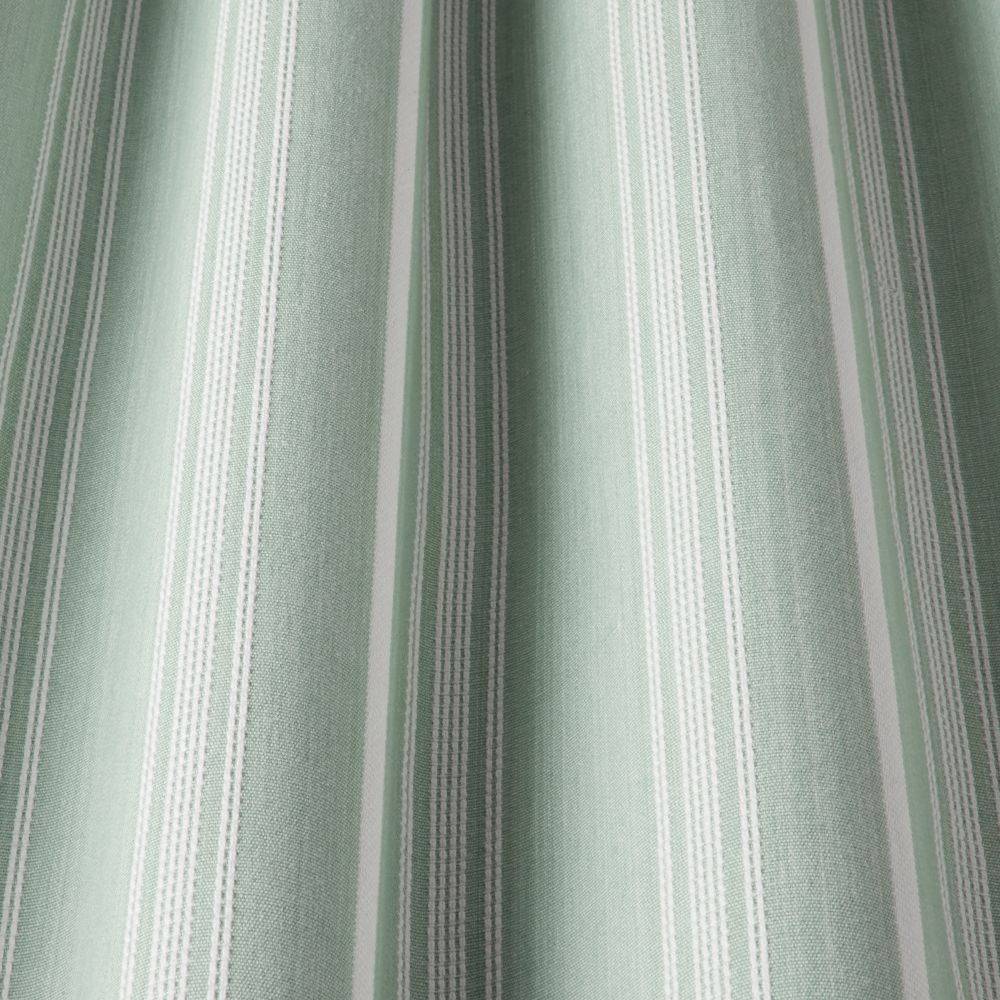 Close-up of Benedict Woven Stripe Agate cotton fabric showing soft texture and elegant stripe pattern, perfect for blinds or curtain projects.
