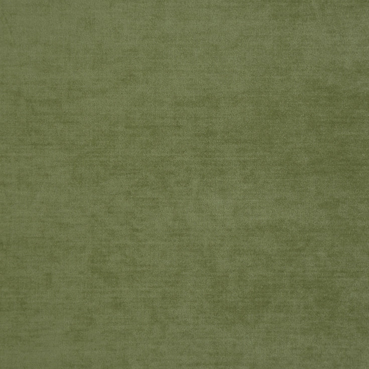 Casa Velvet fabric in a rich moss green shade, ideal for luxury home décor and upholstery. Durable, washable, and perfect for crafting projects.