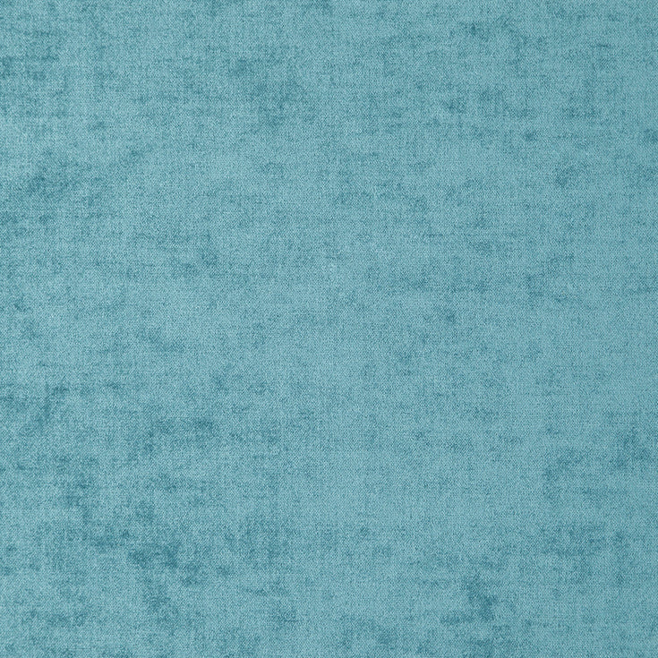 Casa Velvet fabric in mineral blue shade, featuring a soft, luxurious texture ideal for upholstery and home décor projects. Durable and washable textile for creative arts and crafts.