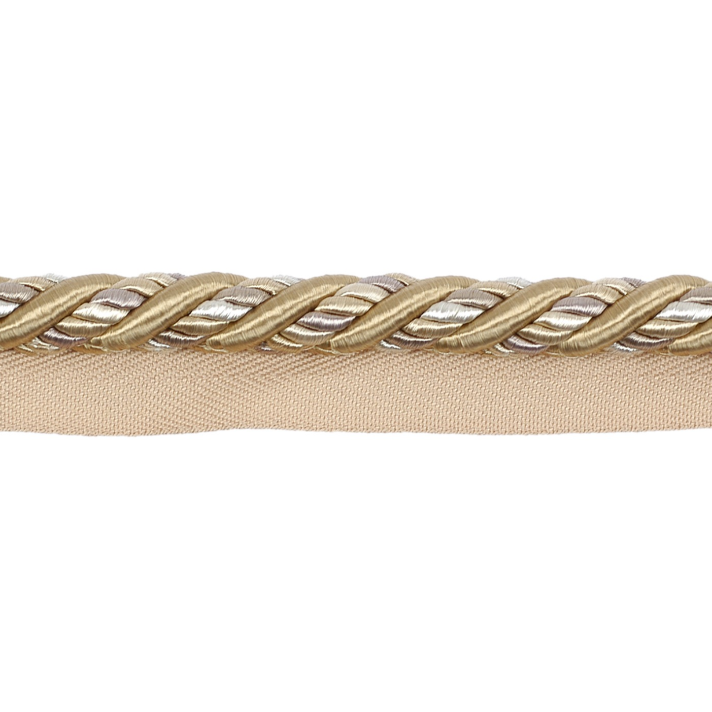 Decoluxe Piping Cord 12mm Trim Silk Champagne
