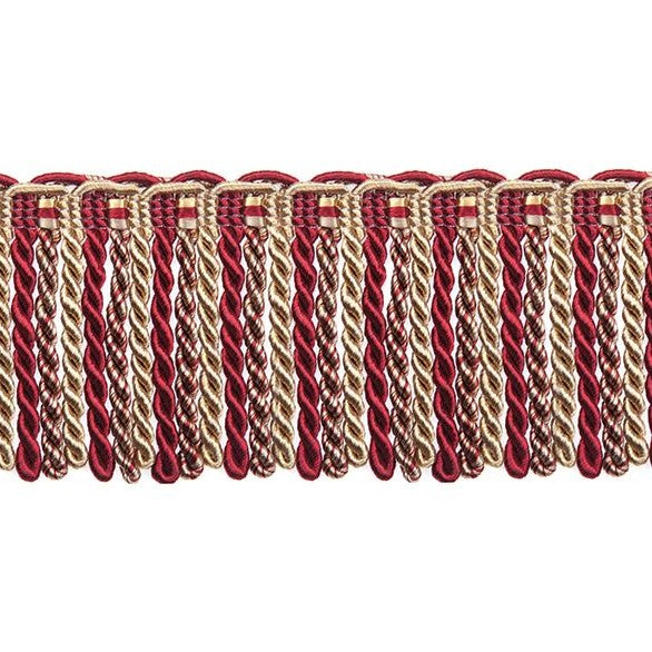 Florence Bullion Fringe Trim Wine