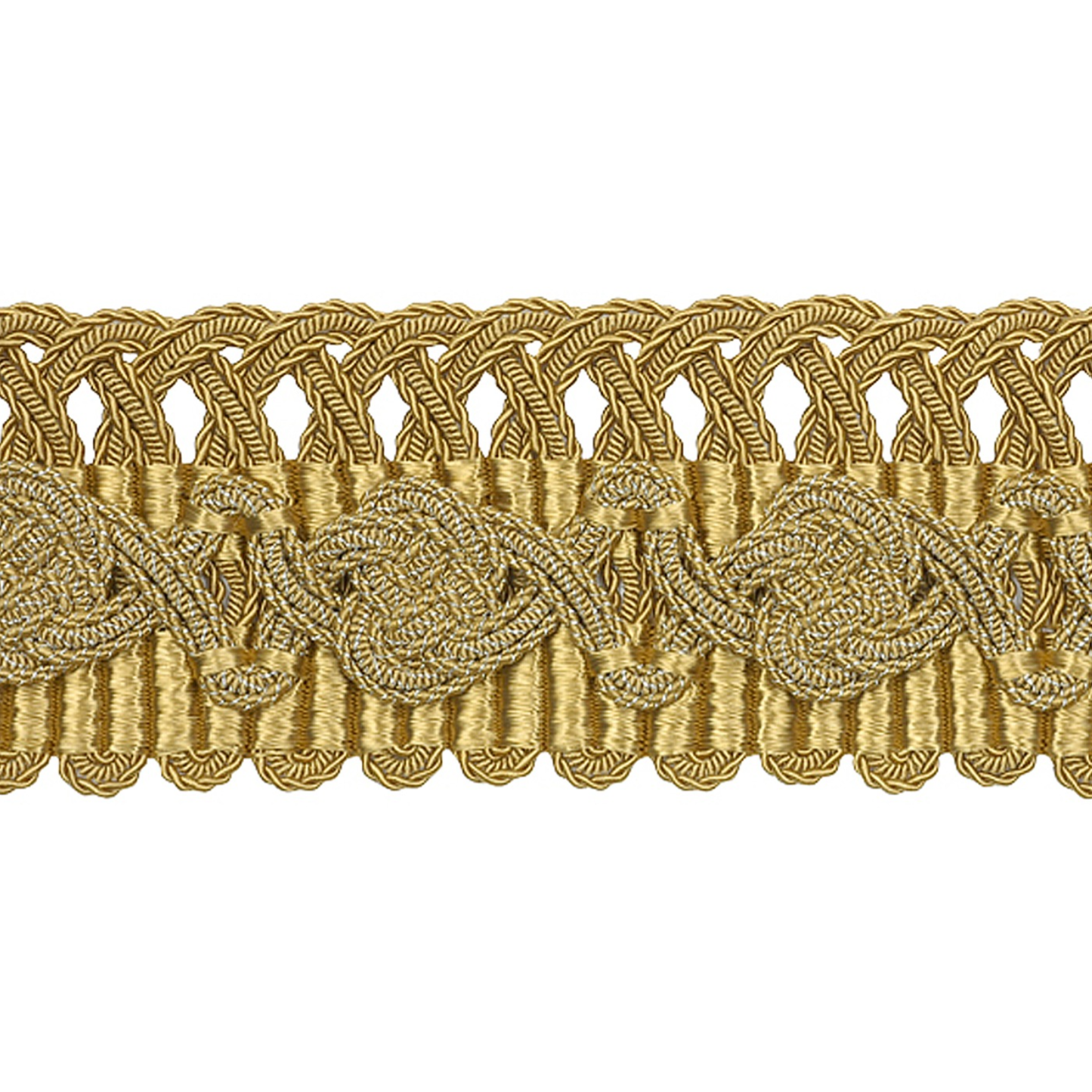 Fontenay Braid 50mm Trim Gold