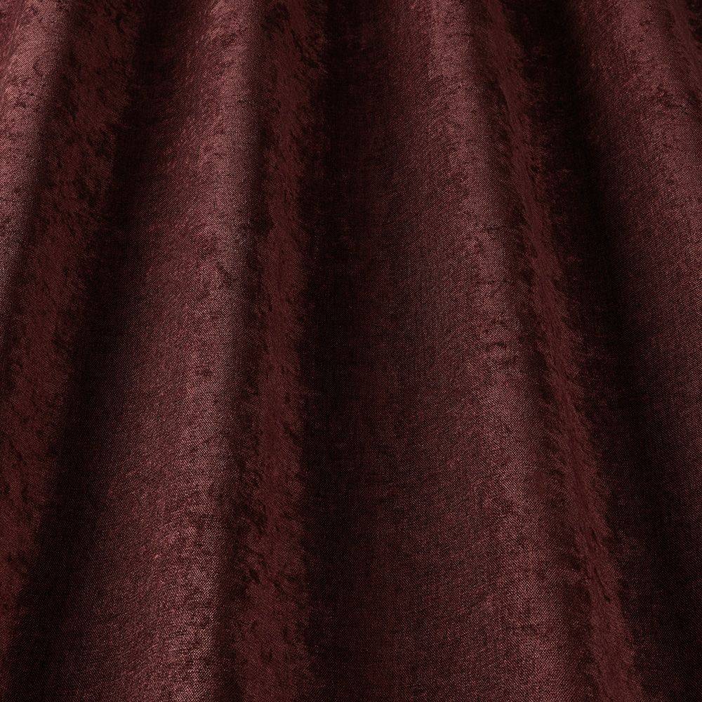 Grosvenor Contract Chenille Bordeaux fabric with rich burgundy tone and soft textured finish, ideal for durable upholstery in hospitality settings.