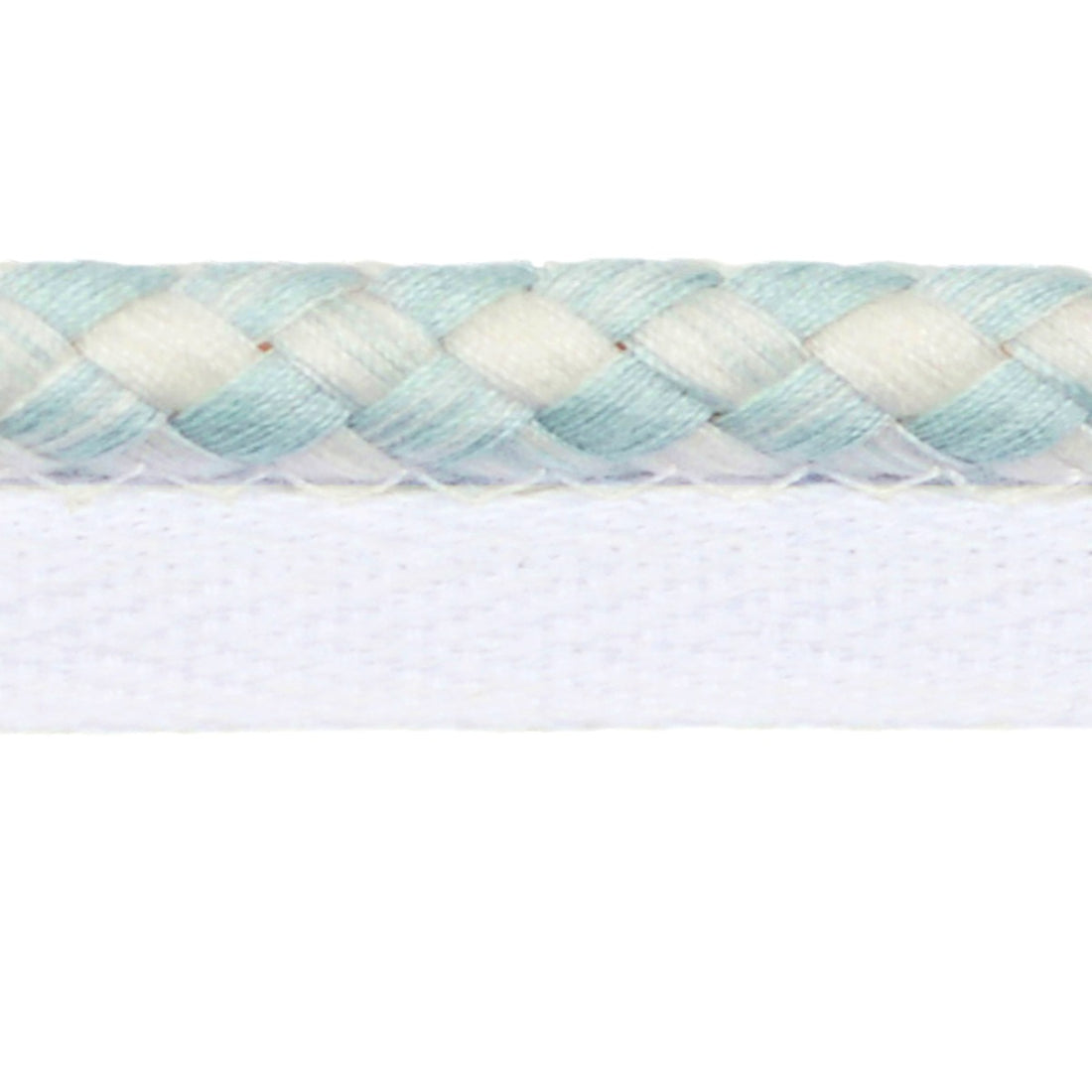 Laura Ashley Flanged Cord Braided Trim Duck Egg