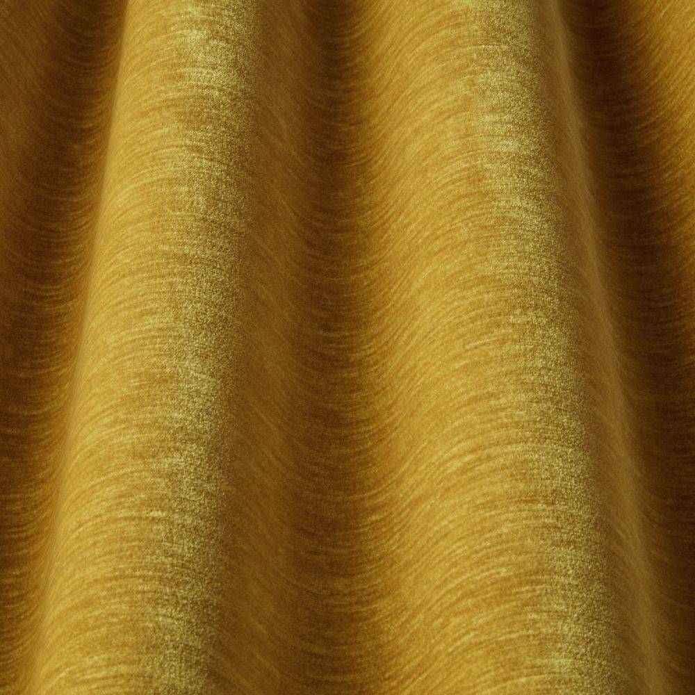 Luxe Contract Chenille Mustard fabric with soft textured finish, ideal for durable upholstery in high-traffic interiors and commercial spaces.