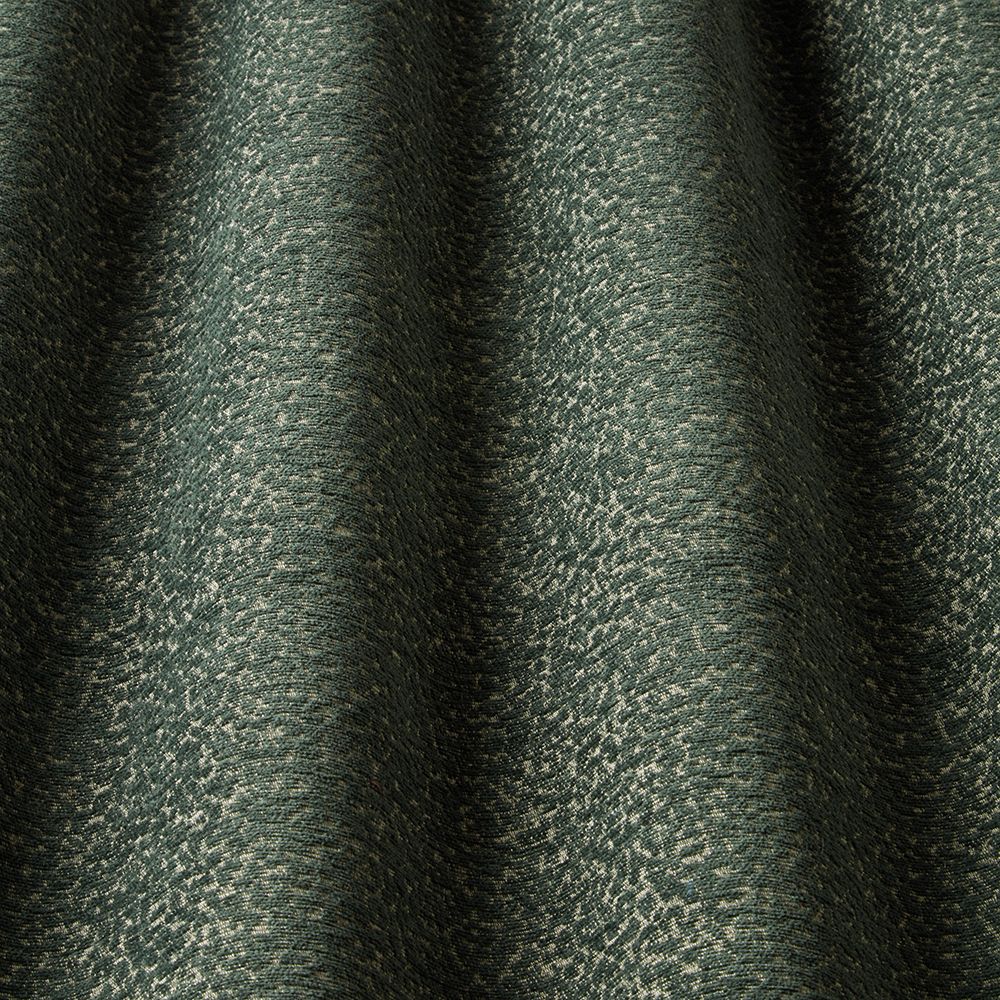 Close-up of Marl chenille fabric in spruce green, showcasing its textured surface and durability for contract upholstery applications.