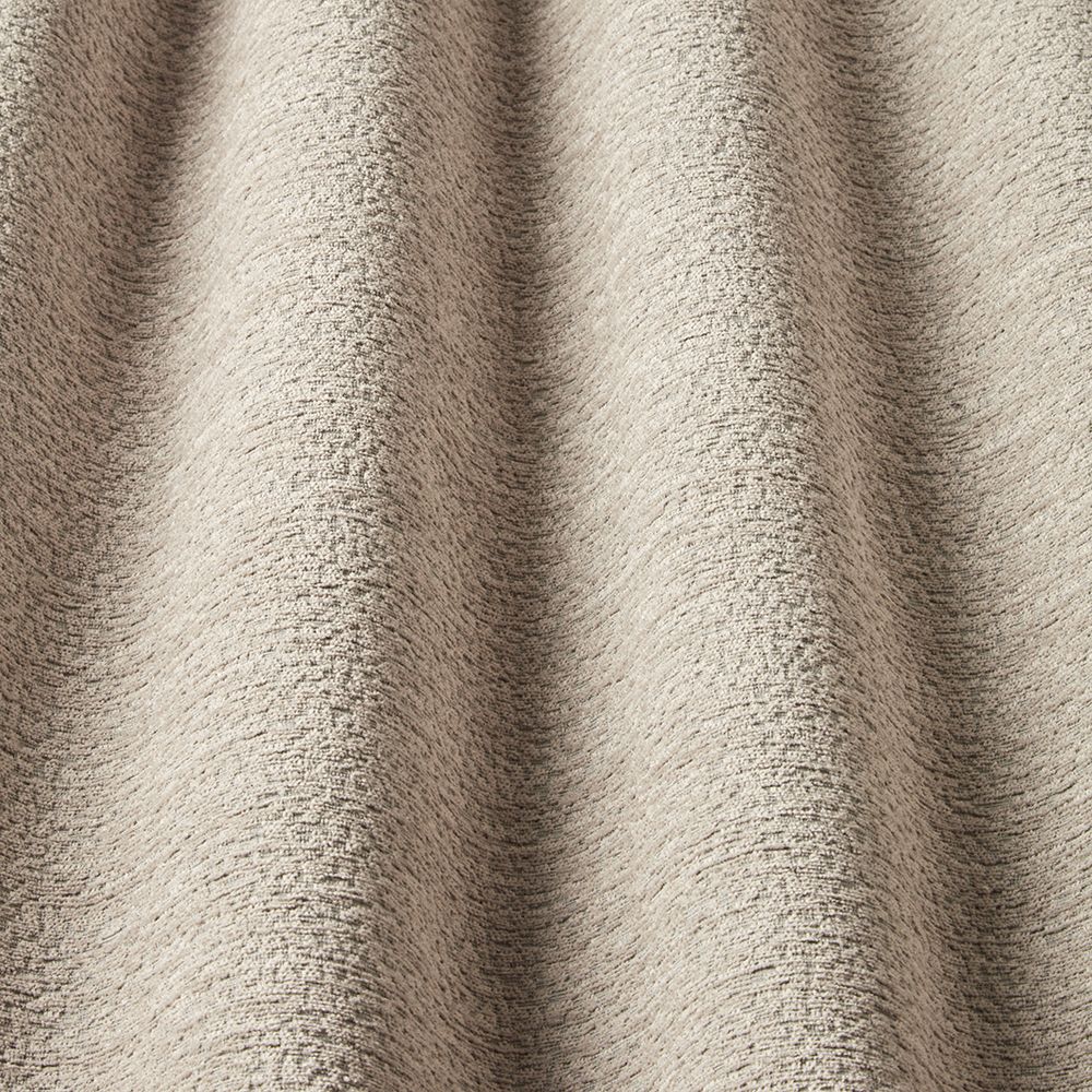 Close-up of Marl Chenille Fabric in taupe, showcasing its durable, textured surface suitable for heavy-duty upholstery use.