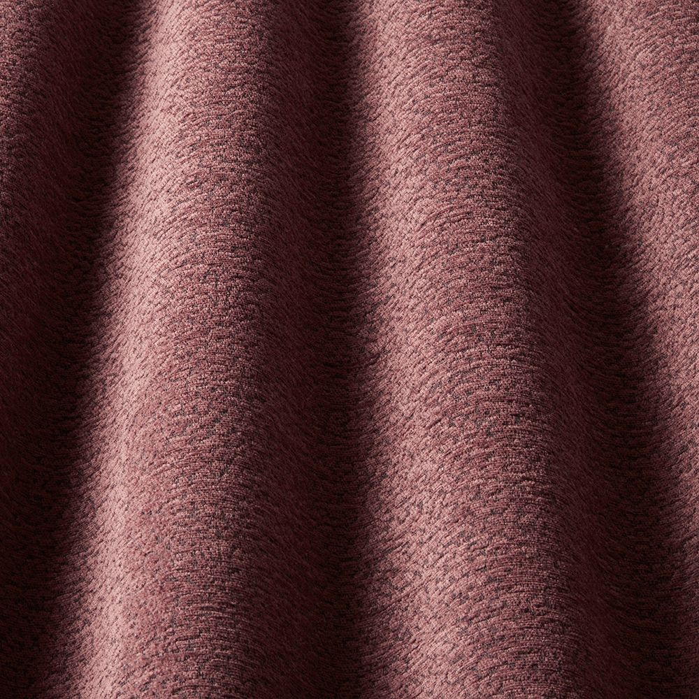 Close-up of Marl Chenille Fabric in Heritage Red, showcasing its soft, textured surface and durable flame-resistant properties for upholstery use.