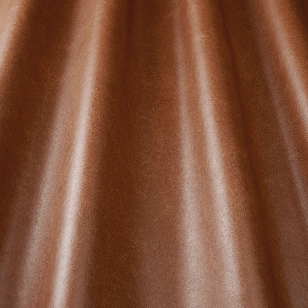 Pommel Tan leather-look vinyl with a smooth, glossy finish and natural texture. Perfect for high-use areas with stain-resistant properties.