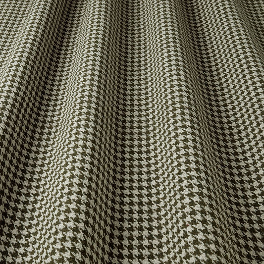 Close-up of houndstooth pattern fabric