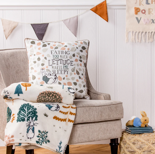 Scandi Woods Peter Rabbit™ Cushion Natural
