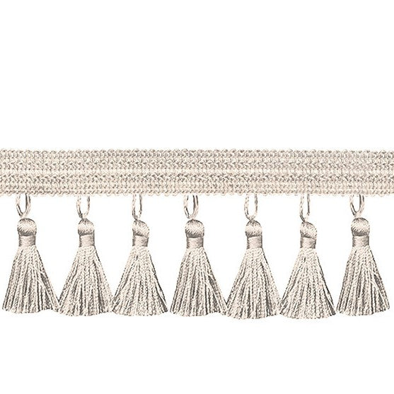 Signature Tassel Fringe Alabaster