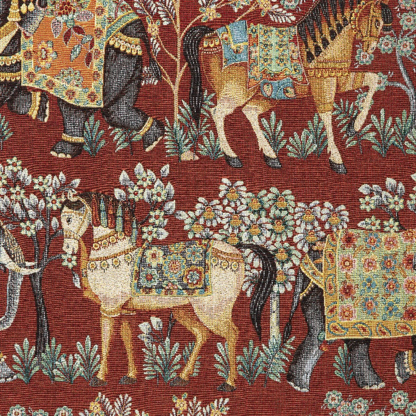 Surat Jacquard Burnt Umber