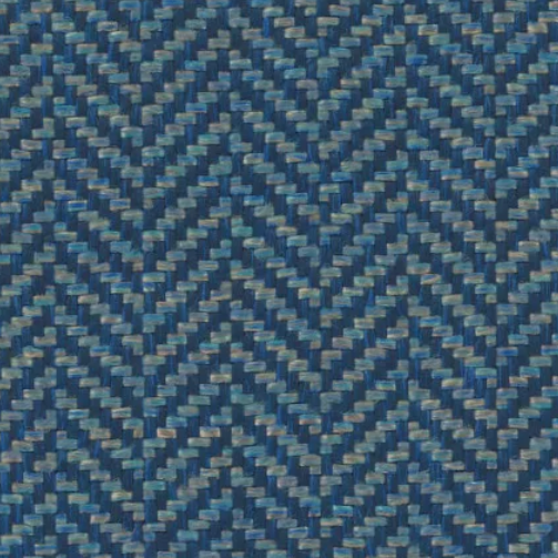 Tailored Herringbone Upholstery Fabric Azure