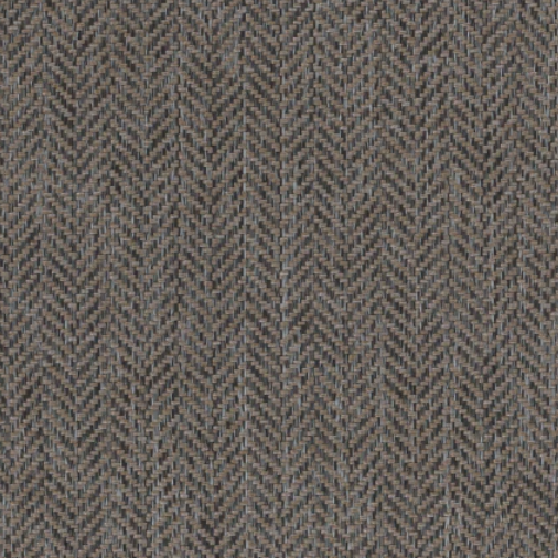Textured fabric pattern with a herringbone design in brown and gray tones.
