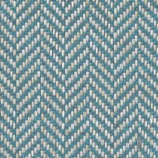 Tailored Herringbone Upholstery Fabric Seafoam