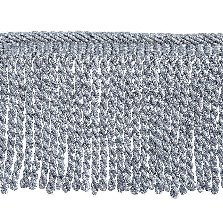 Valenza Bullion Fringe 12cm Trim Alabaster Gilt