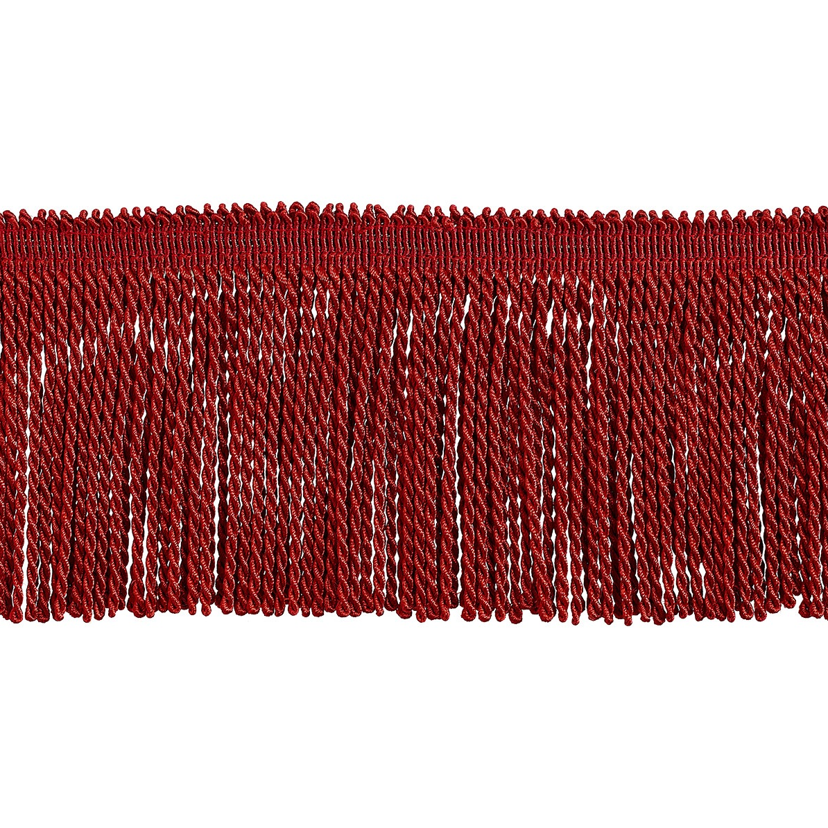 Valenza Bullion Fringe 80mm Trim Cardinal