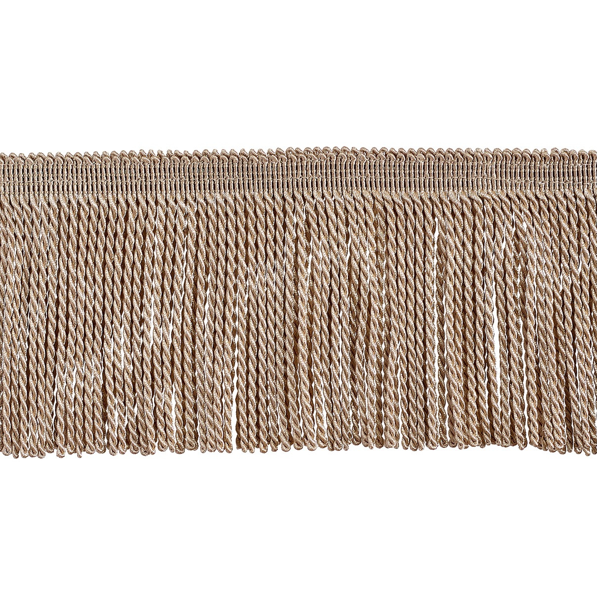Valenza Bullion Fringe 80mm Trim French Beige