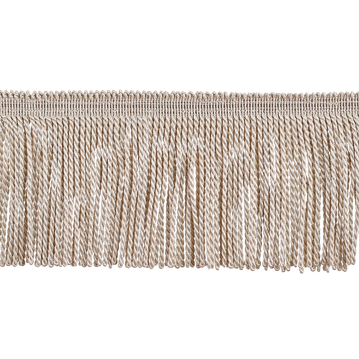 Valenza Bullion Fringe 80mm Trim Pearl Patina