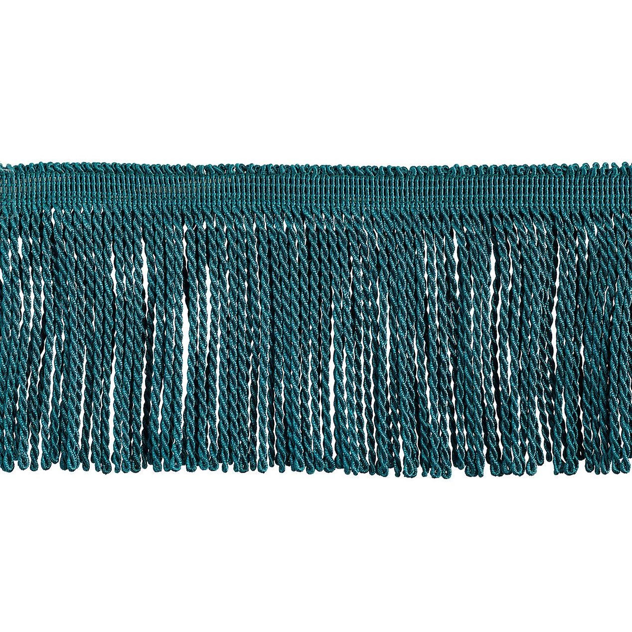 Valenza Bullion Fringe 80mm Trim Verdigris Royale