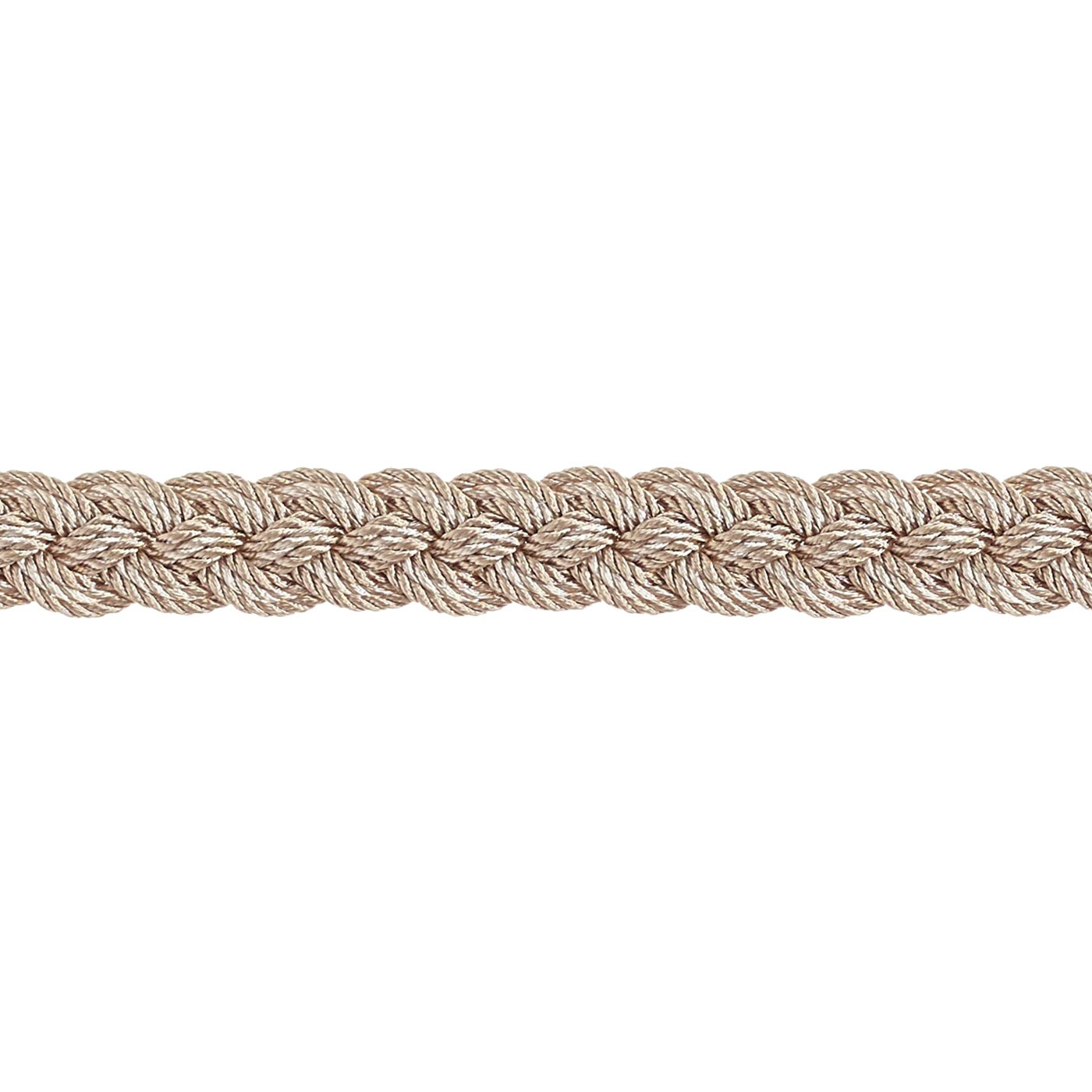Valenza Braided Gimp Cord 10mm Trim French Beige