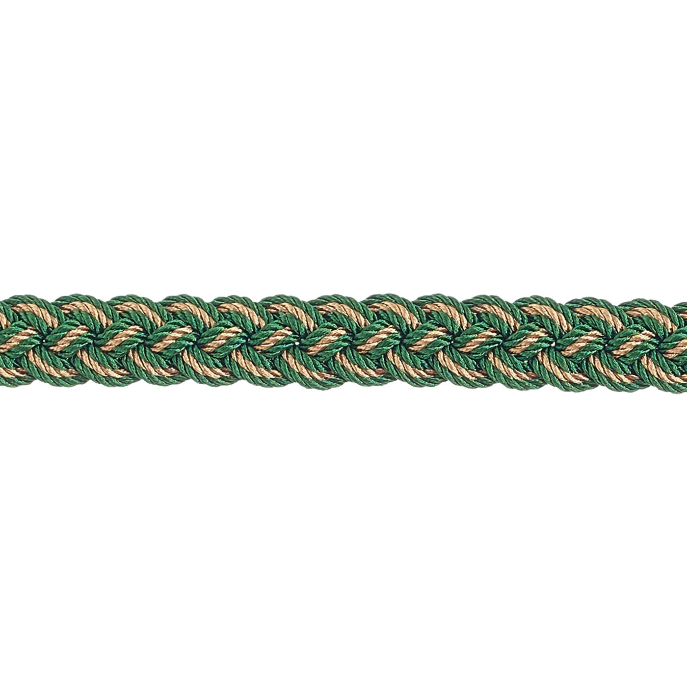 Valenza Braided Gimp Cord 10mm Trim Medici Green