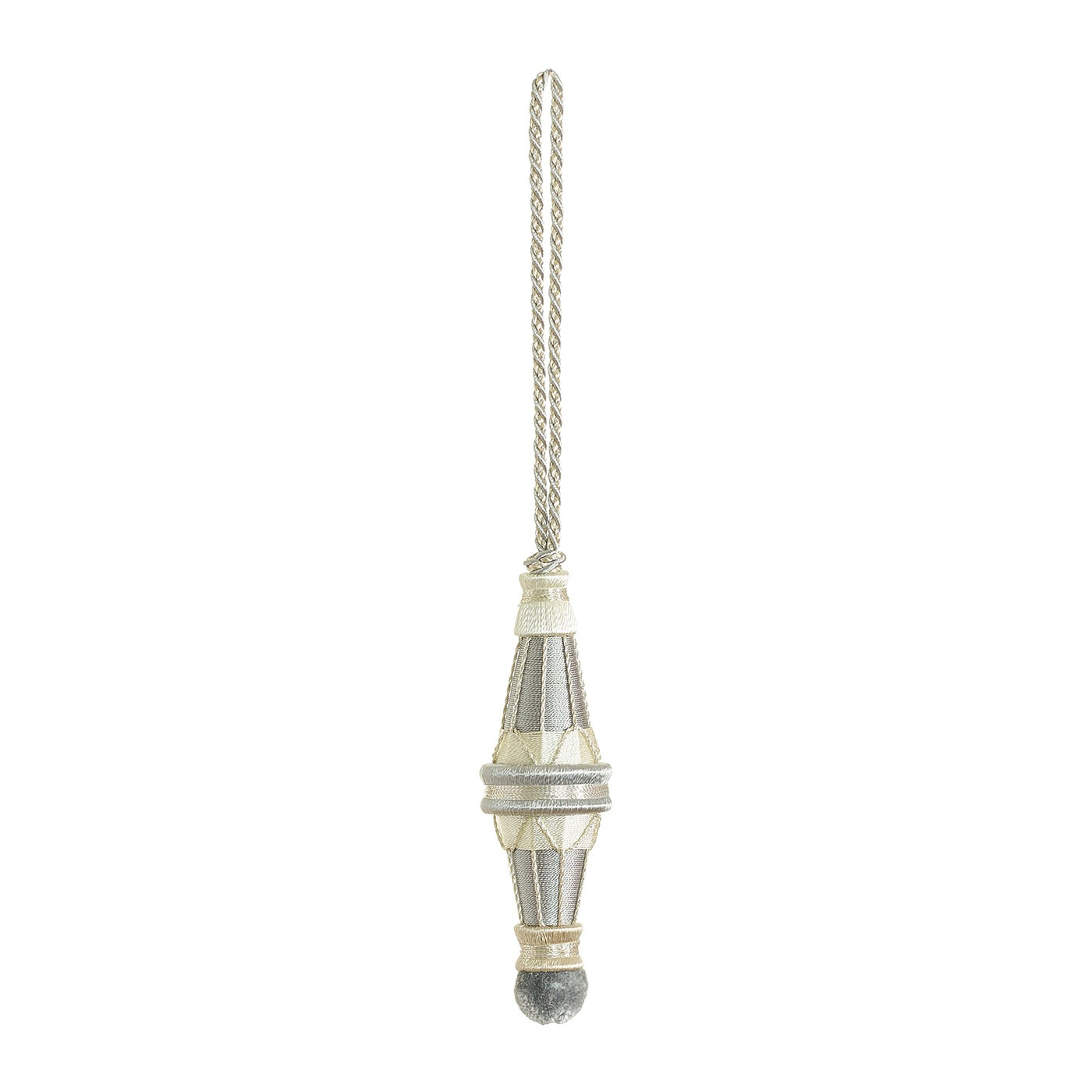 Valenza Decorative 9cm Key Tassel Alabaster Gilt