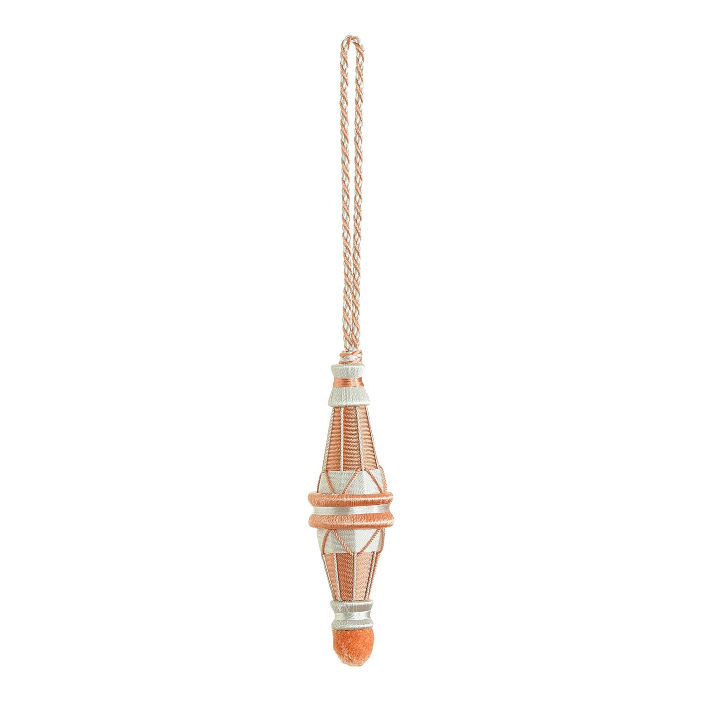 Valenza Decorative 9cm Key Tassel Venetian Blush
