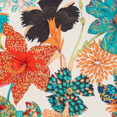 Sakura Kimono Flowers Cream