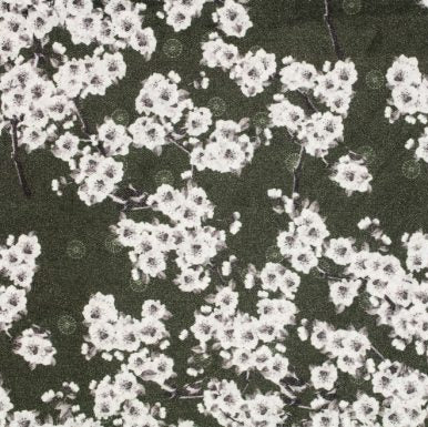 Sakura Spring in Japan Moss Green