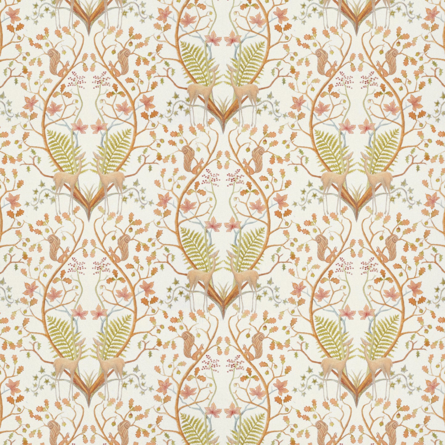 The Chateau Woodland Trail Cream Fabric