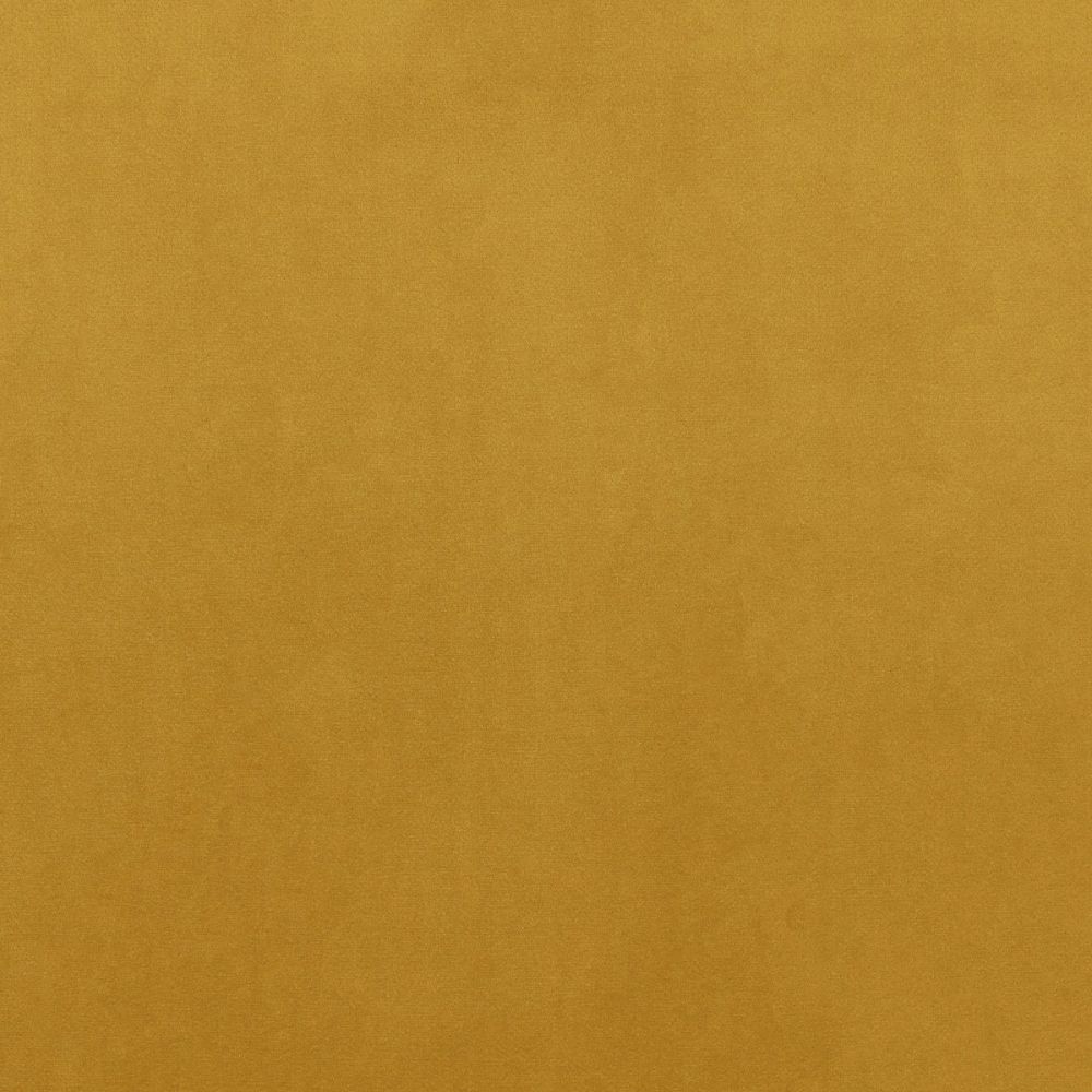 Abbeywood Plush Velour Mustard Drapery Fabric