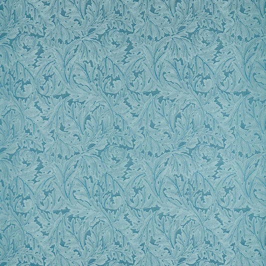 William Morris Acanthus Weave Chenille Denim Fabric for Curtains