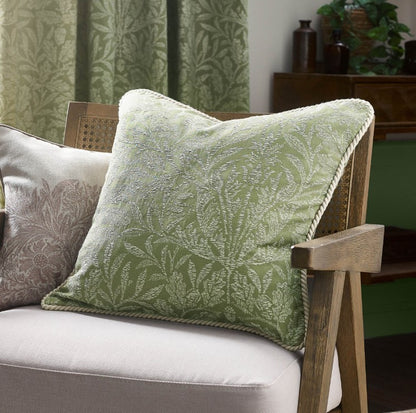 Acorn Tonal Jacquard Cushion Sage