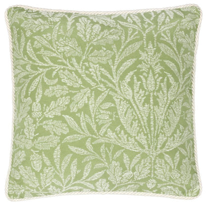 Acorn Tonal Jacquard Cushion Sage