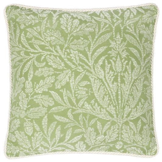 Acorn Tonal Jacquard Cushion Sage