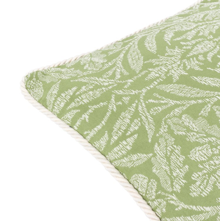 Acorn Tonal Jacquard Cushion Sage